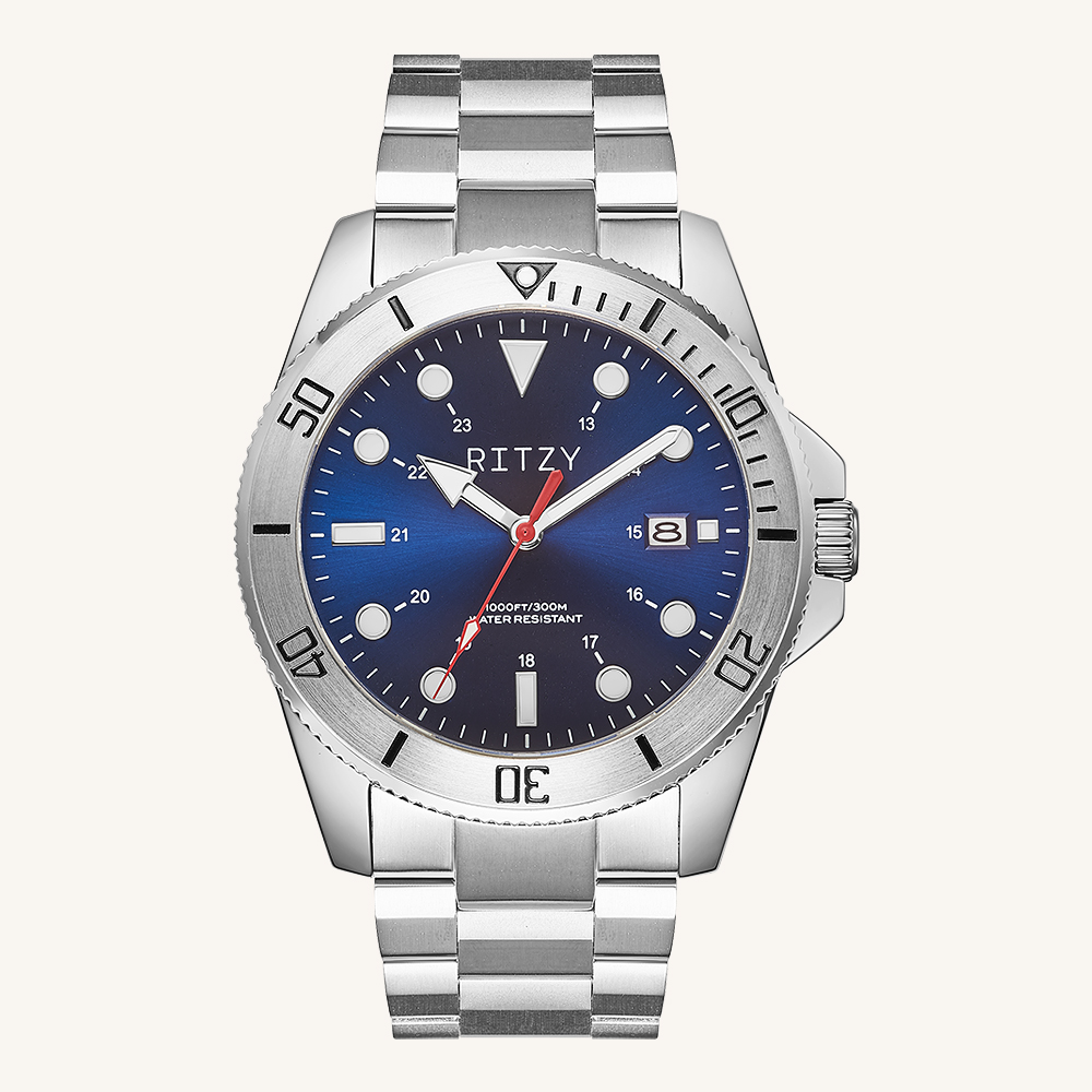 RZ2024041906 OEM/ODM Men’s Pro Diver Watch | 304 SS, Mineral Crystal, 100M WR | China Factory