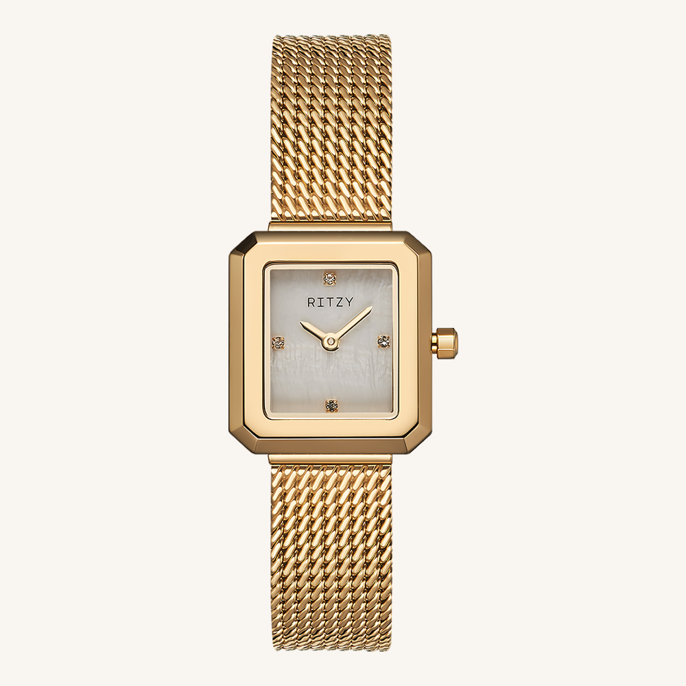 RZ2024070108-1 OEM/ODM Women’s Square Watch | Minimalist Mesh Strap | China Factory