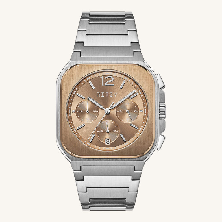 RZ2025122208 OEM/ODM Men's Tonneau Watch | 316L SS Case, Chronograph | China Factory Direct